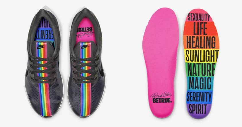同志友善品牌Nike推出致敬彩虹旗运动鞋款!同志骄傲月来帅一波!-NICEGAY
