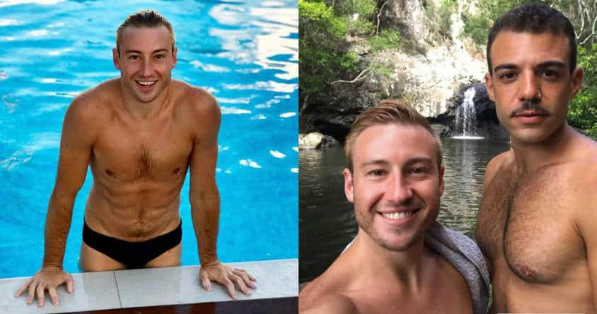 出柜奥运金牌跳水选手与男友交往半年后 直接在IG甜蜜宣布订婚!-NICEGAY