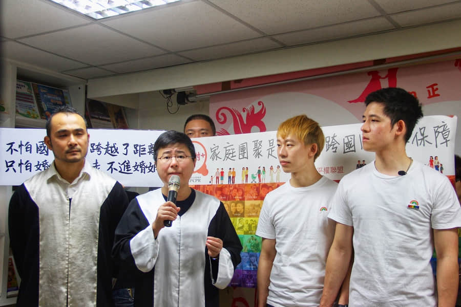 澳门男同志弃月薪10万工作要与台湾老公一起生活 现却被拒登记结婚-NICEGAY