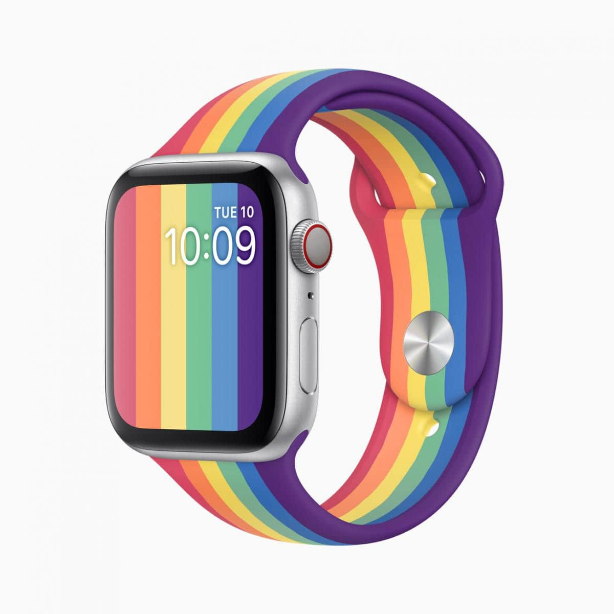 同志骄傲月苹果推Apple Watch彩虹表带 还可搭配美丽彩虹表面! -2 同志骄傲月苹果推Apple Watch彩虹表带 还可搭配美丽彩虹表面!-NICEGAY