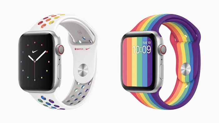 同志骄傲月苹果推Apple Watch彩虹表带 还可搭配美丽彩虹表面! -1 同志骄傲月苹果推Apple Watch彩虹表带 还可搭配美丽彩虹表面!-NICEGAY