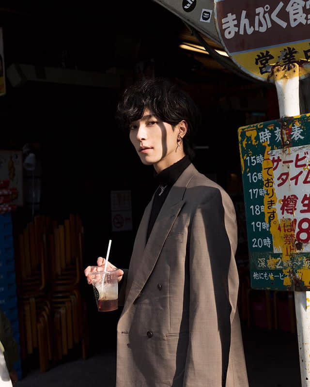 周六尝鲜肉|会行走的穿搭型录日韩混血大地系花美男:Kyo -1 周六尝鲜肉|会行走的穿搭型录日韩混血大地系花美男:Kyo-NICEGAY