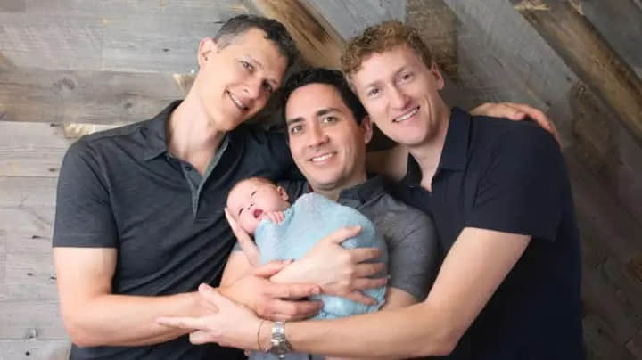 美国加州政府认证 两个娃儿三个爸合法成家!记者:孩子们怎么叫爸爸?-NICEGAY
