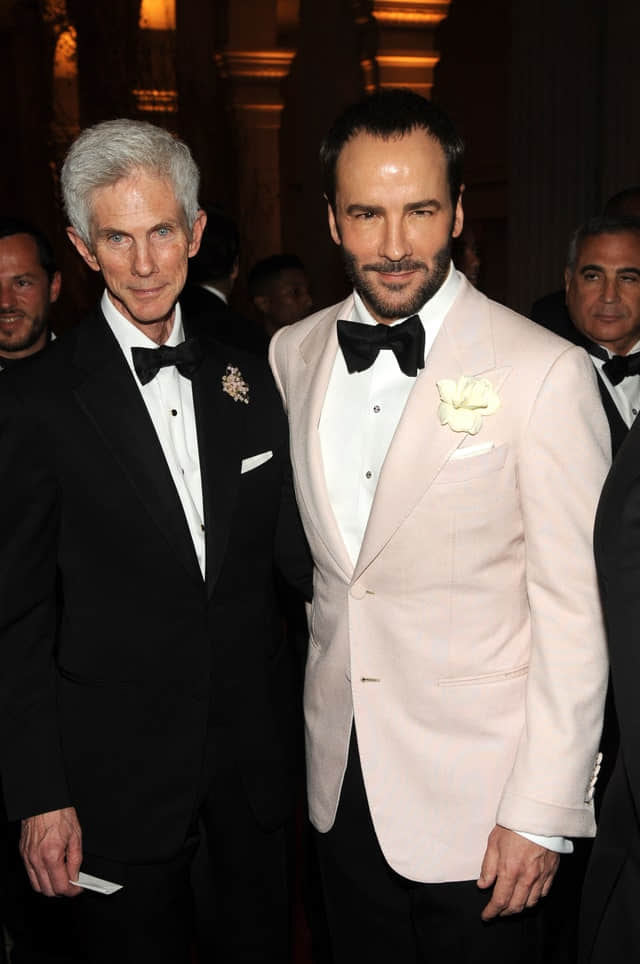 与美国时尚传奇Tom Ford深情走过35年!Richard Buckley 安然离世,享寿72岁-NICEGAY
