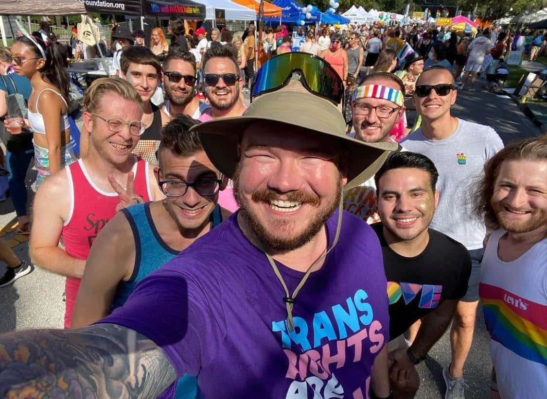 美国奥兰多同志大游行,时隔一年疫情后终于再次走上街头!-NICEGAY
