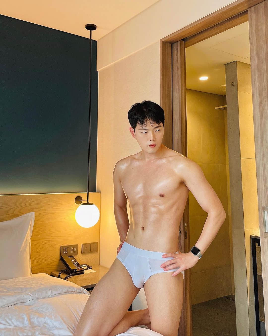 週六嚐鮮肉|鮮活的屁股蛋!游泳選手歐巴狂秀小褲褲:Seungmin Kim-NICEGAY
