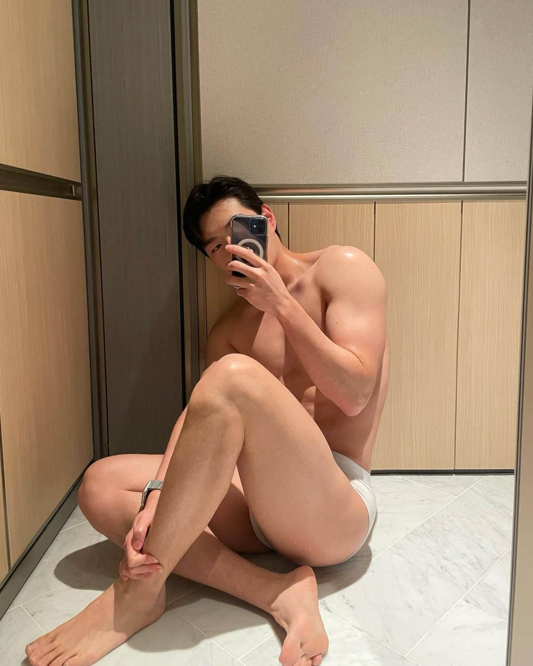 週六嚐鮮肉|鮮活的屁股蛋!游泳選手歐巴狂秀小褲褲:Seungmin Kim-NICEGAY