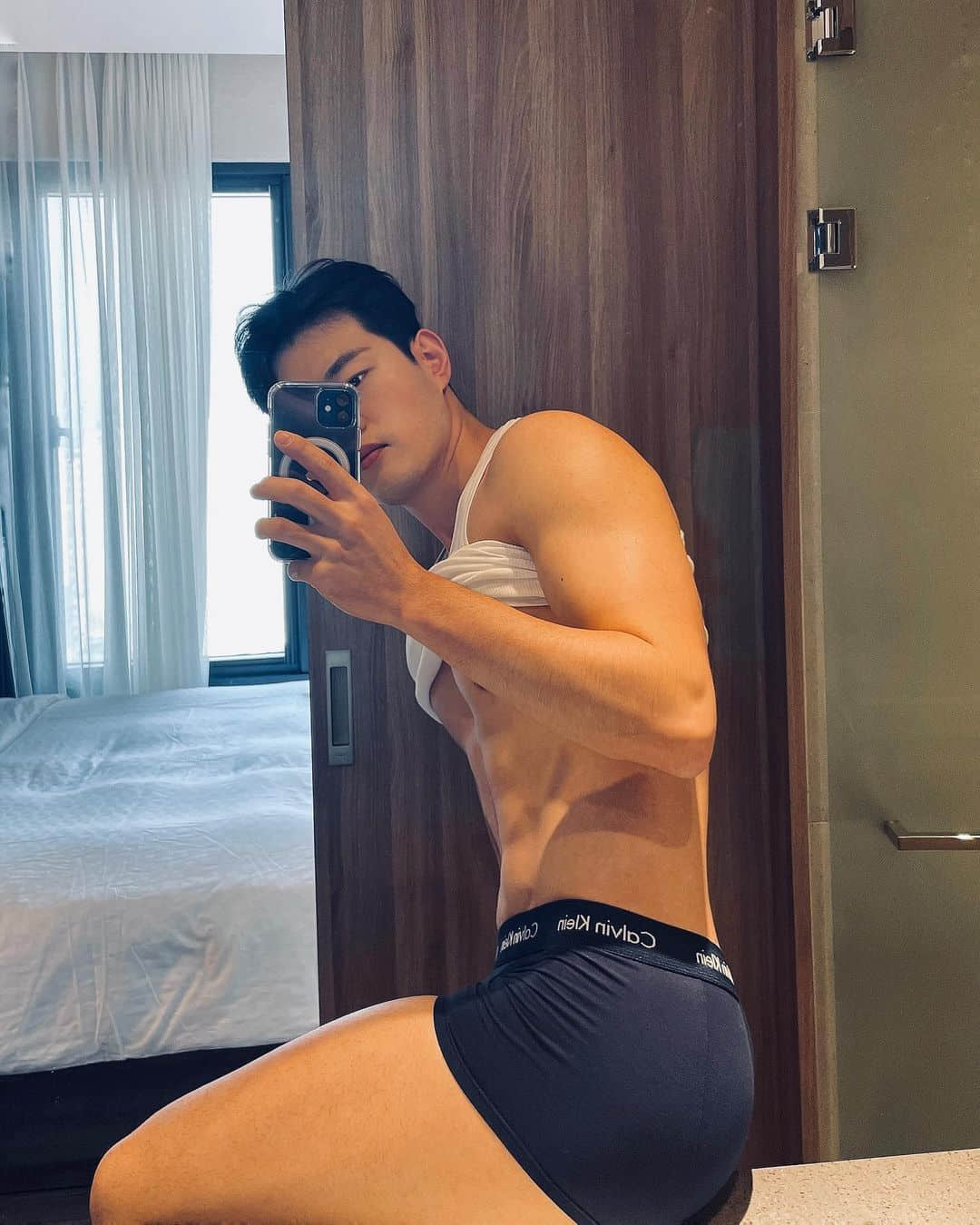 週六嚐鮮肉|鮮活的屁股蛋!游泳選手歐巴狂秀小褲褲:Seungmin Kim-NICEGAY