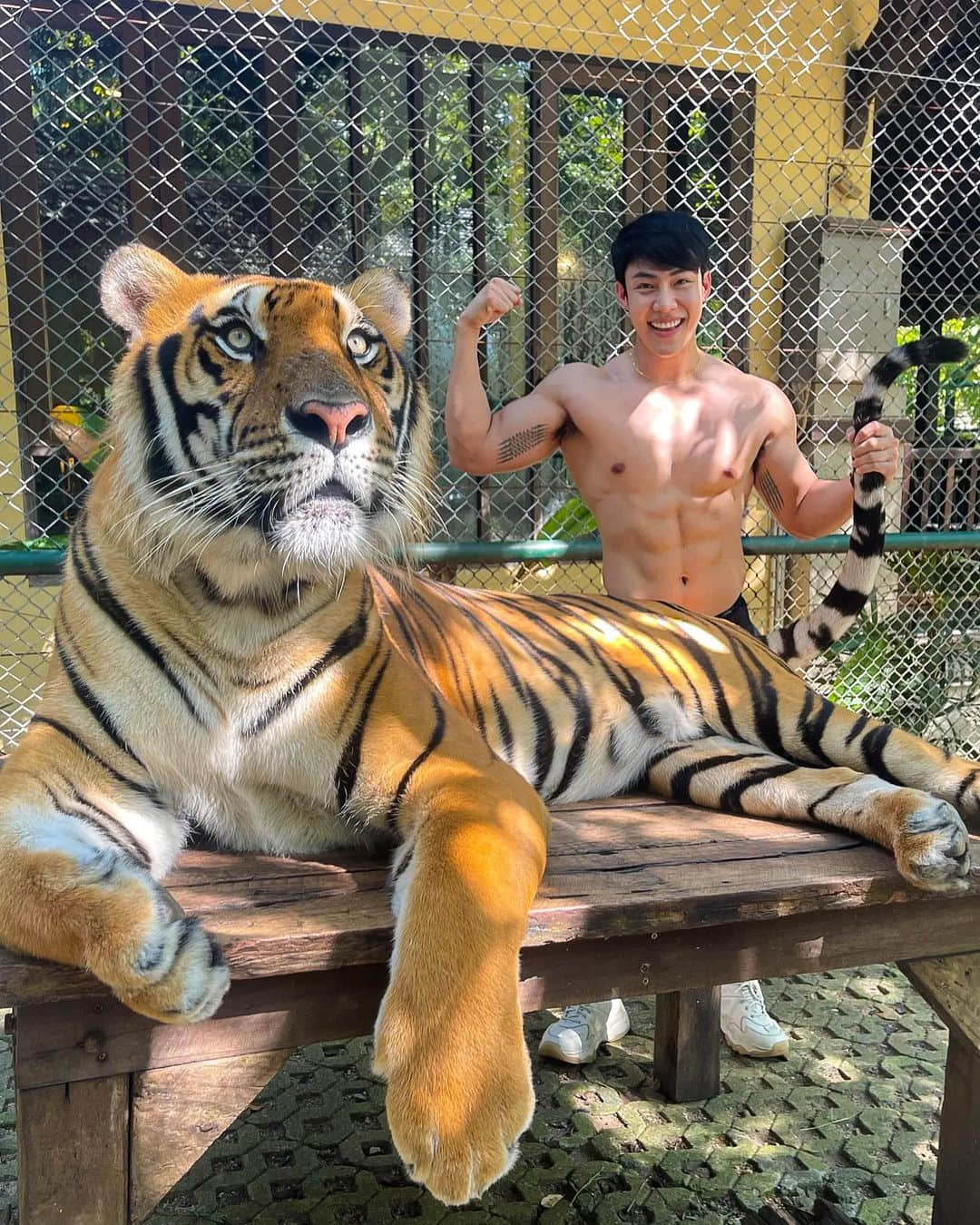 週六嚐鮮肉|陽光又靦腆的泰國健身教練:Hack-NICEGAY