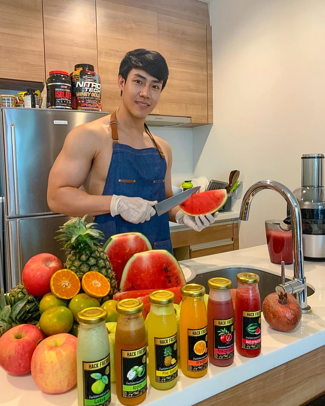 週六嚐鮮肉|陽光又靦腆的泰國健身教練:Hack-NICEGAY