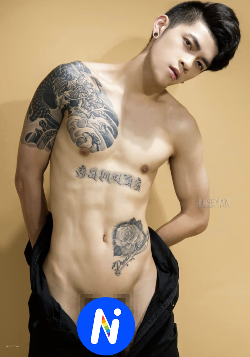 WHOSEMAN NO.134 酷帥刺青師-DANNY-巨雕乍現-NICEGAY