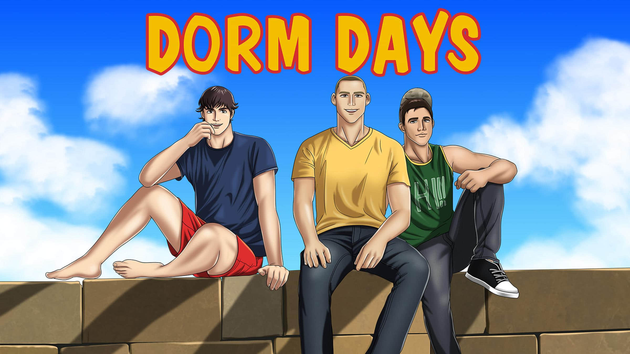 濕貼後背做深蹲! 18 禁同志電玩〈Dorm Days 〉讓你與陽光肌肉男共譜鹹濕戀曲-NICEGAY