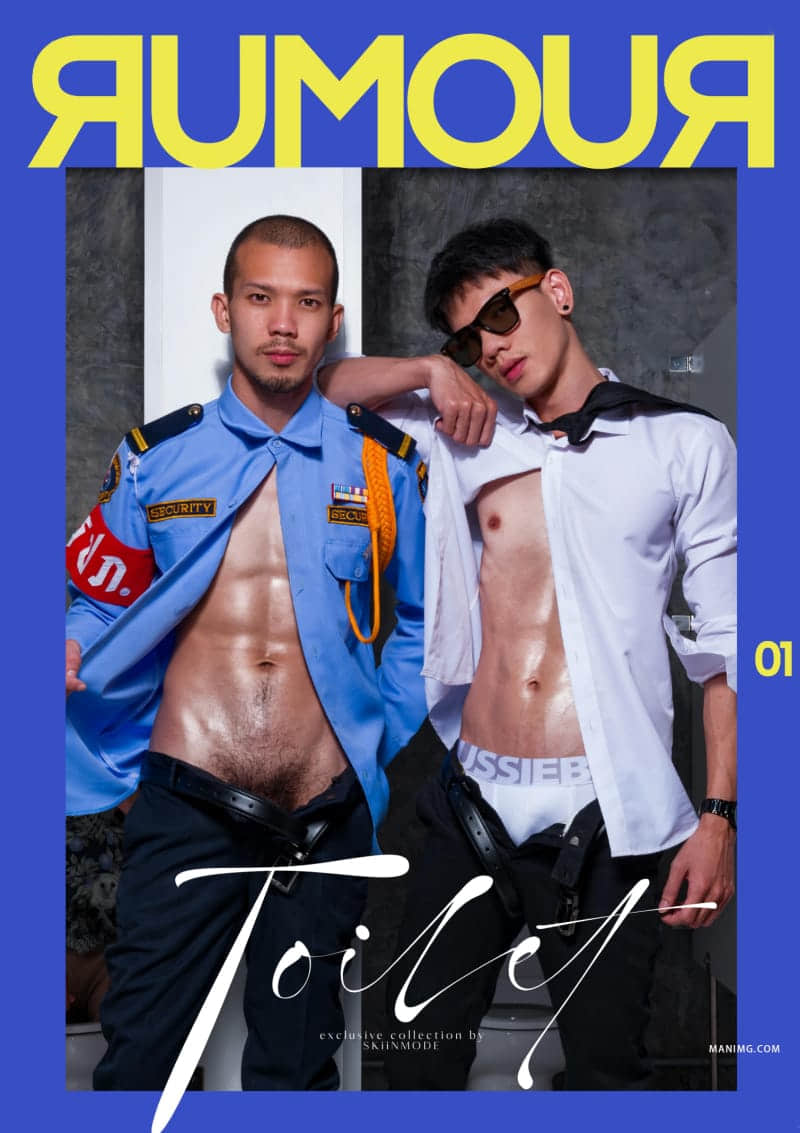 RUMOUR 01 公廁大屌鳥洞 (漫畫式寫真)-NICEGAY