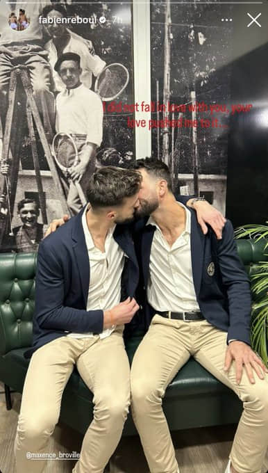 法網球員雙雙出櫃? 全糖宣言:「是你的愛將我推進去!」-NICEGAY