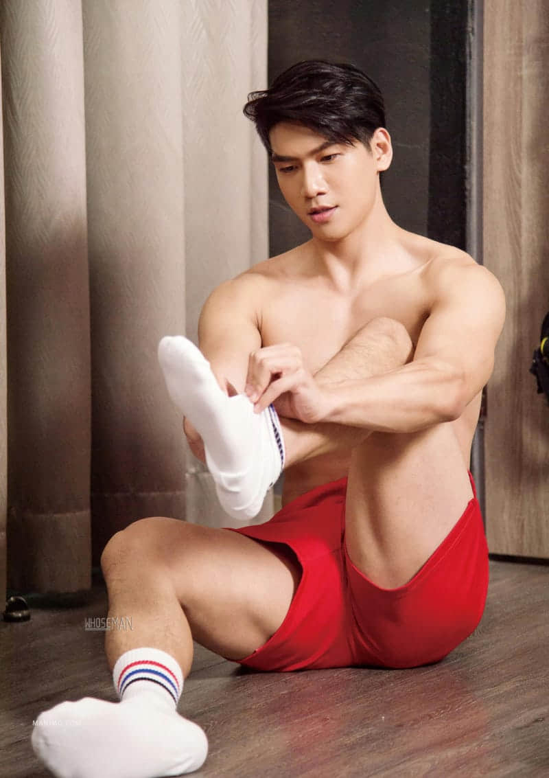 WHOSEMAN NO.155 跟著超人氣教練一起裸身運動 JUSTIN-NICEGAY