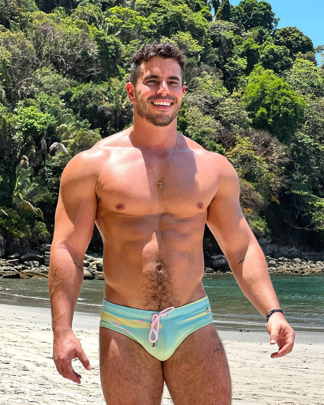 週一品肌肉|壯漢夫夫合拍內褲廣告曬恩愛! 西班牙男模:Ignacio Pérez Rey-NICEGAY