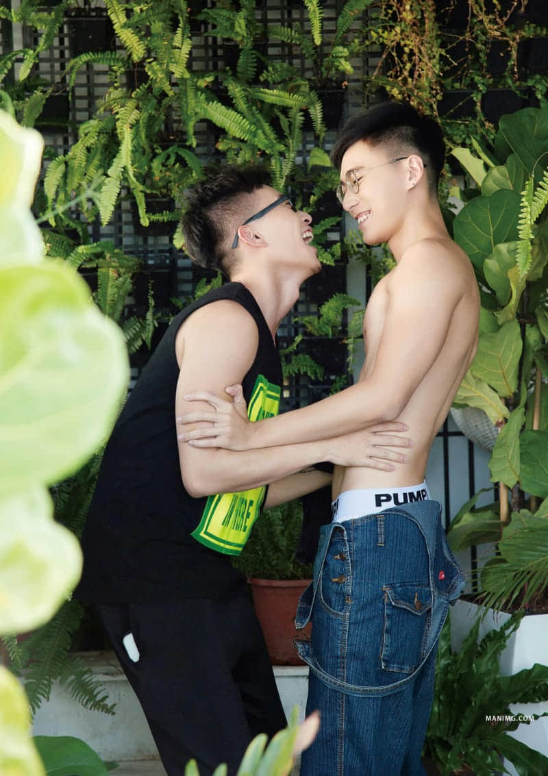 BLUEMEN 藍男色 NO.343 柴犬爸爸的嬉鬧遊戲 Eason&澤瑋-NICEGAY