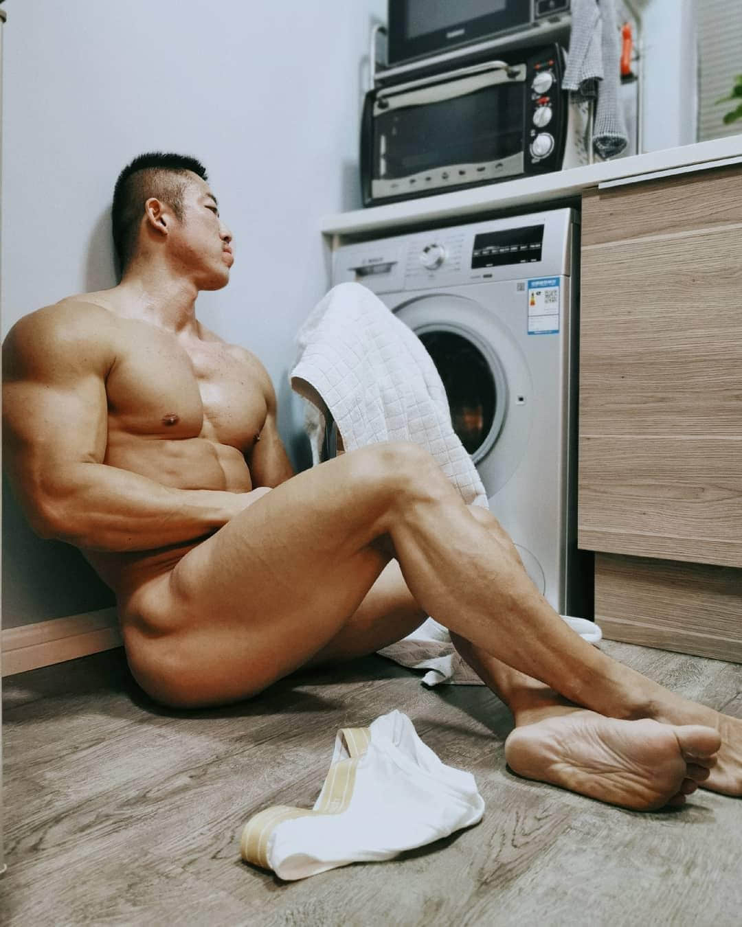 週一品肌肉|又甜又慾的男男CP照!國內肌肉猛男大尺度放閃:Shawn Cai-NICEGAY