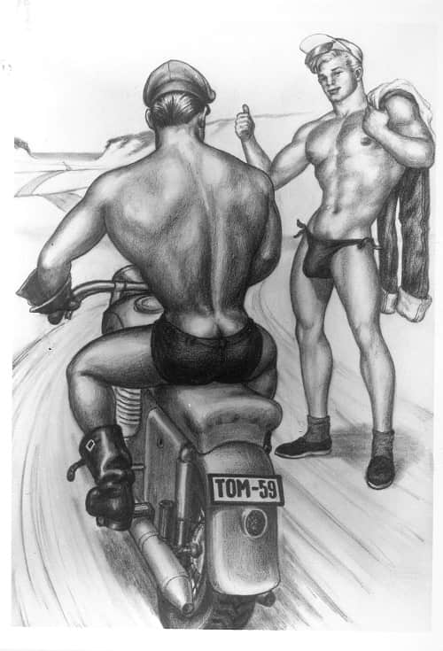 芬蘭傳奇同志藝術家「Tom of Finland」 前衛展現鬍鬚、皮革的情慾想像-NICEGAY