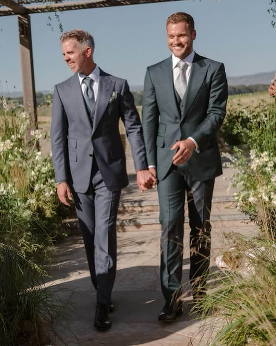 《千金求鑽石》出櫃球員 Colton Underwood 與丈夫舉辦盛大婚禮連閃三天!-NICEGAY