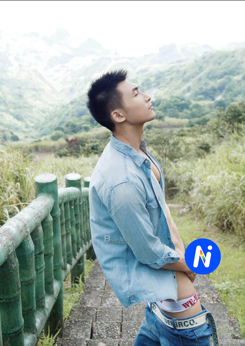 BLUEMEN 藍男色 NO.360 粗曠型男野裸紀行 廷軒-NICEGAY