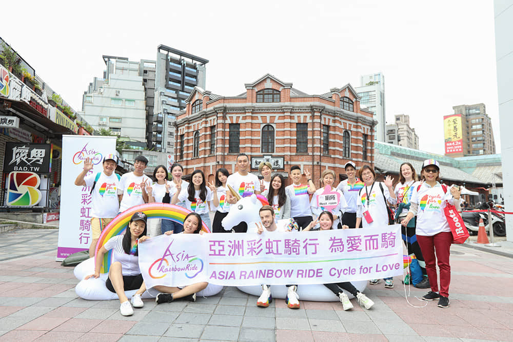 為愛與平等而聚! 亞洲彩虹騎行力挺酷兒-NICEGAY