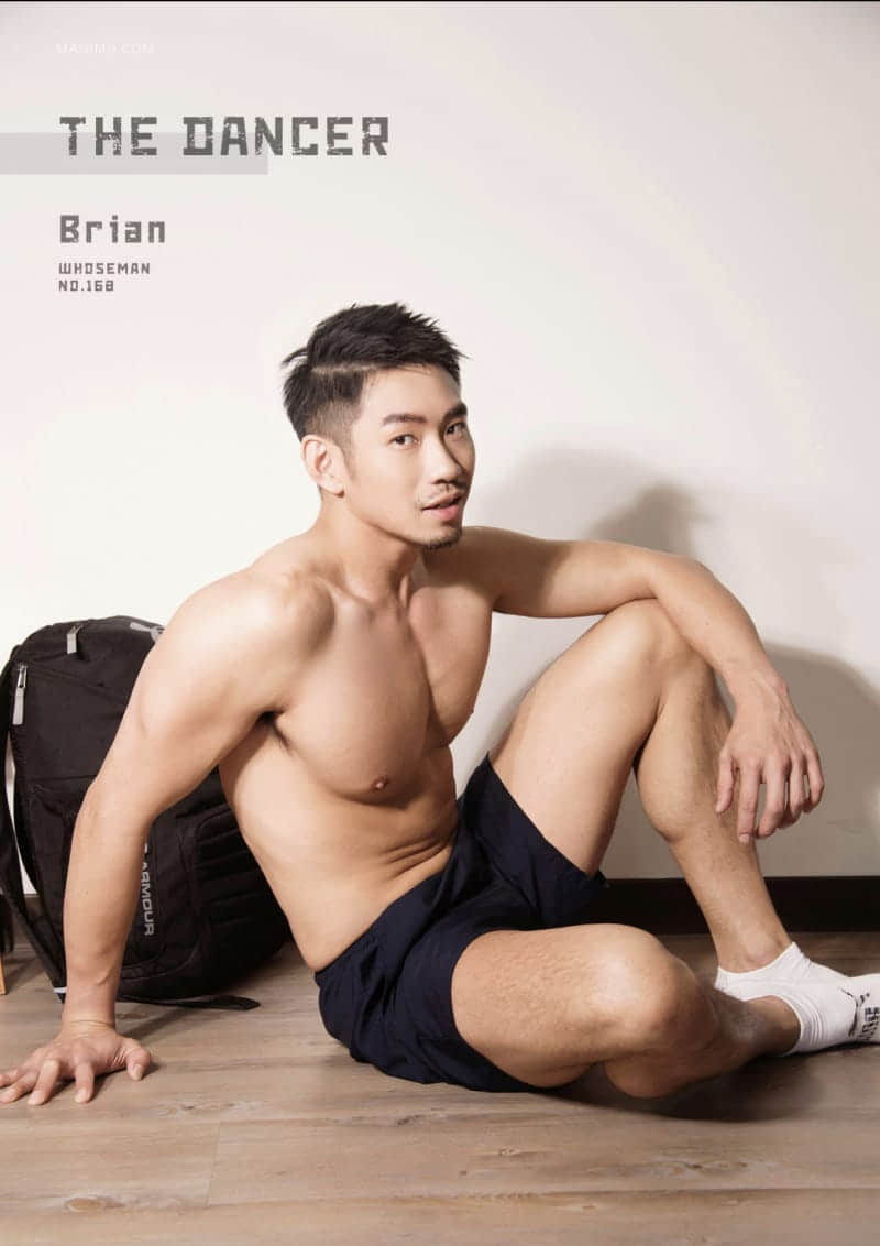 WHOSEMAN NO.168 裸 Bare Famous Dancer 人氣男舞者 BRIAN-NICEGAY