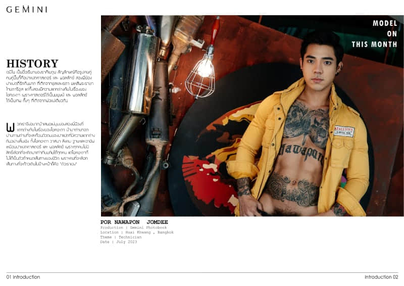 Gemini New Gen Issue 7.2 – Por Nawapon Jomdee-NICEGAY