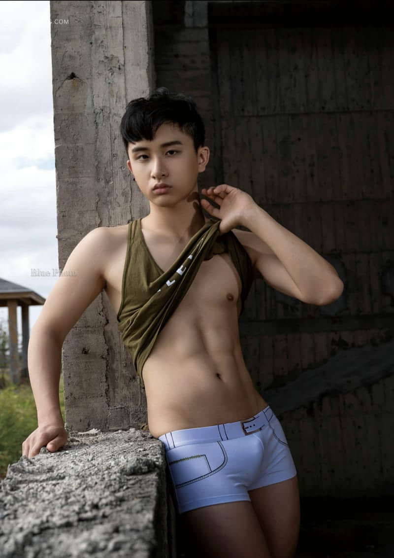 Bluephoto 藍攝 No.264 畢業前的赤裸 羅恩-NICEGAY