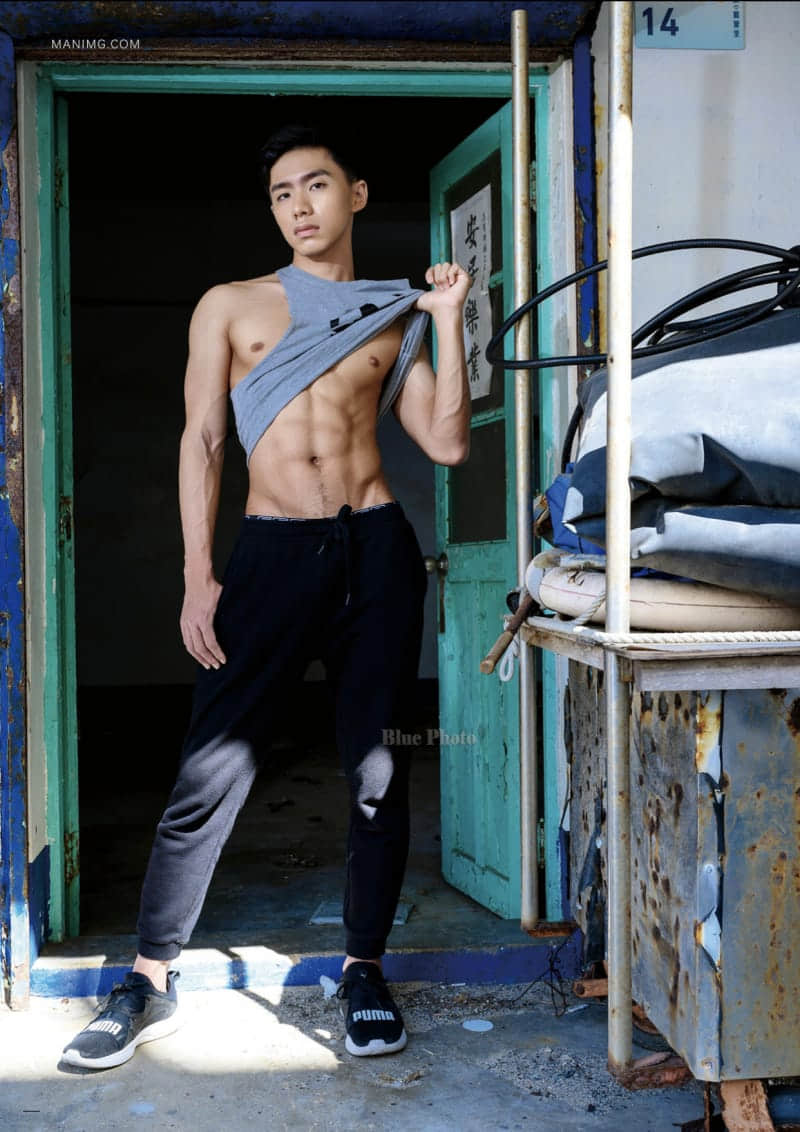 Bluephoto 藍攝 No.224 盛夏體育男孩 哲哲-NICEGAY
