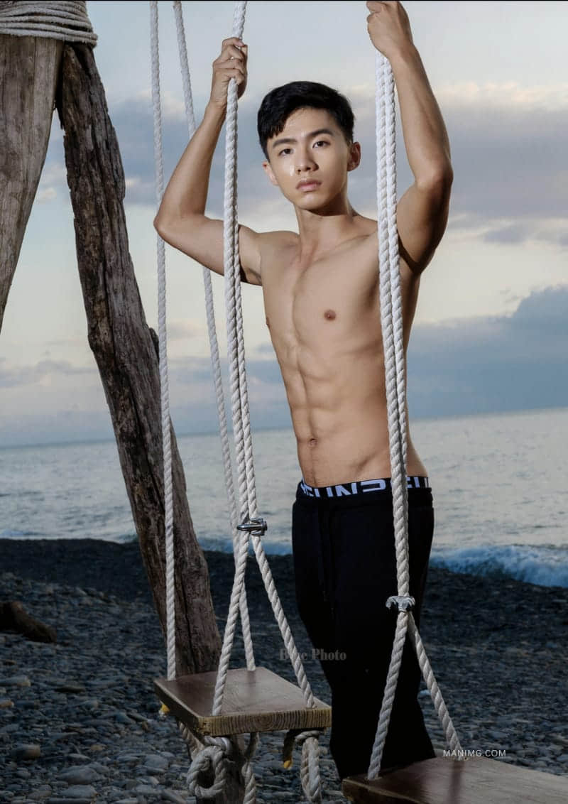 Bluephoto 藍攝 No.224 盛夏體育男孩 哲哲-NICEGAY