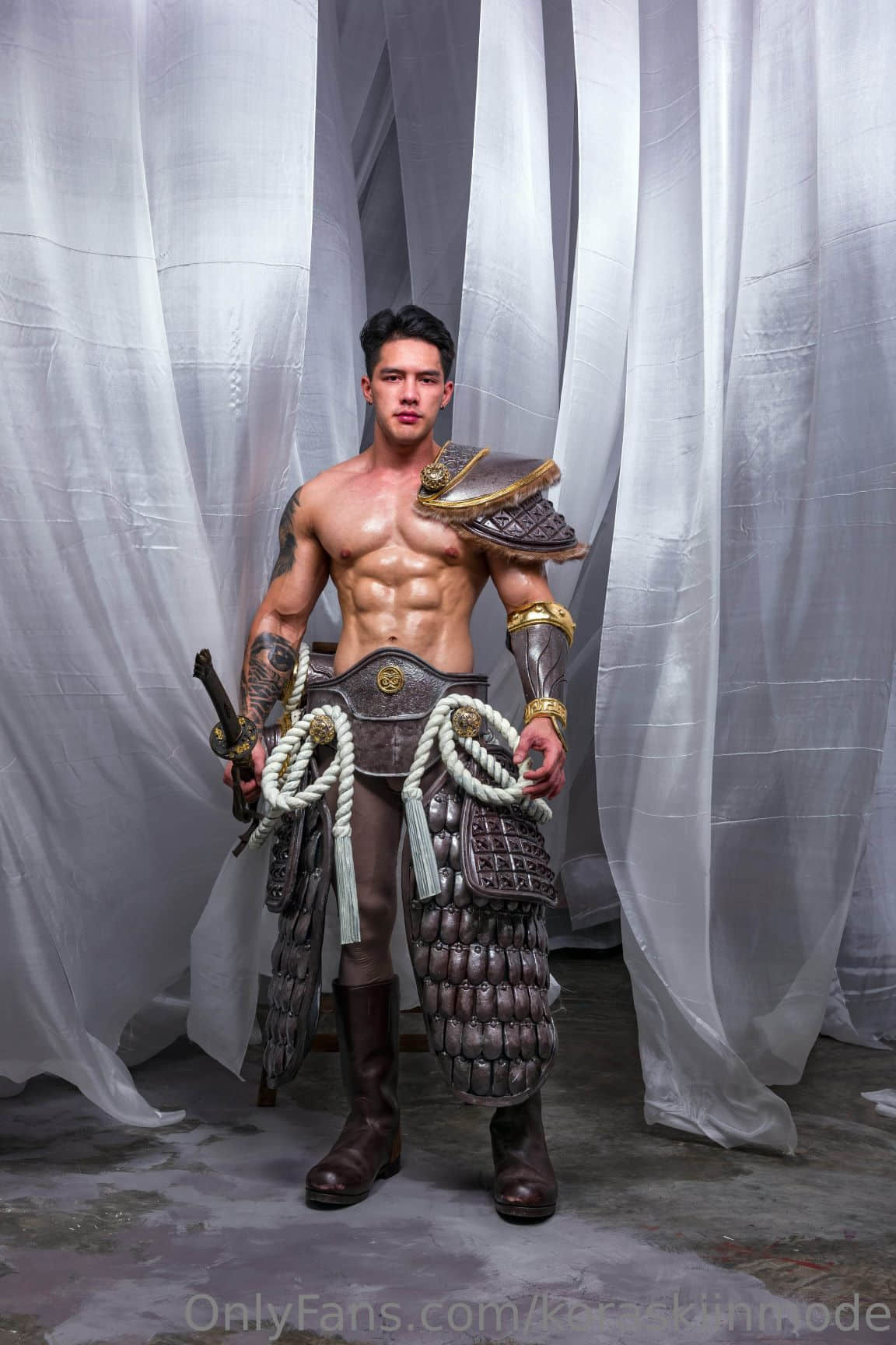Kora SkiinMode collection P82 – The warrior Tantan Evan & Boizze-NICEGAY