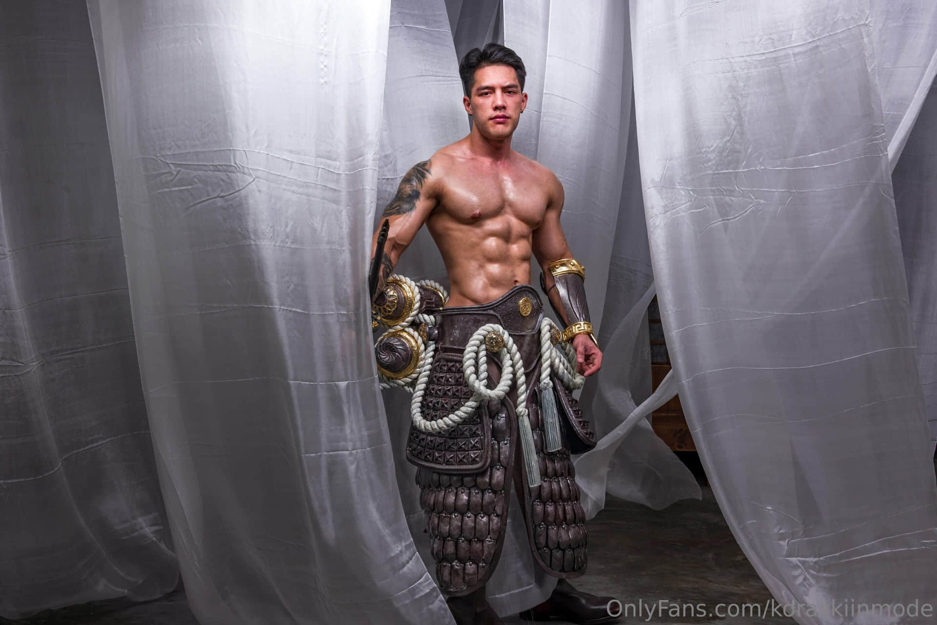 Kora SkiinMode collection P82 – The warrior Tantan Evan & Boizze-NICEGAY