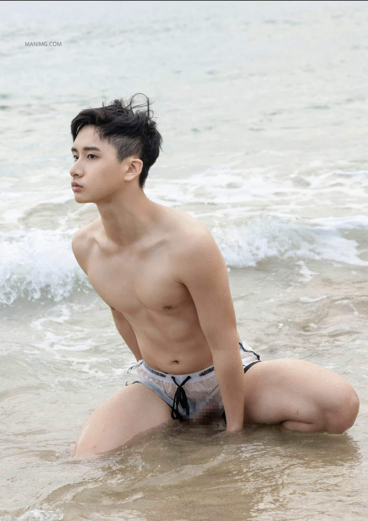 Bluephoto 藍攝 No.272 鮮肉高校生極限控射 羅恩-NICEGAY