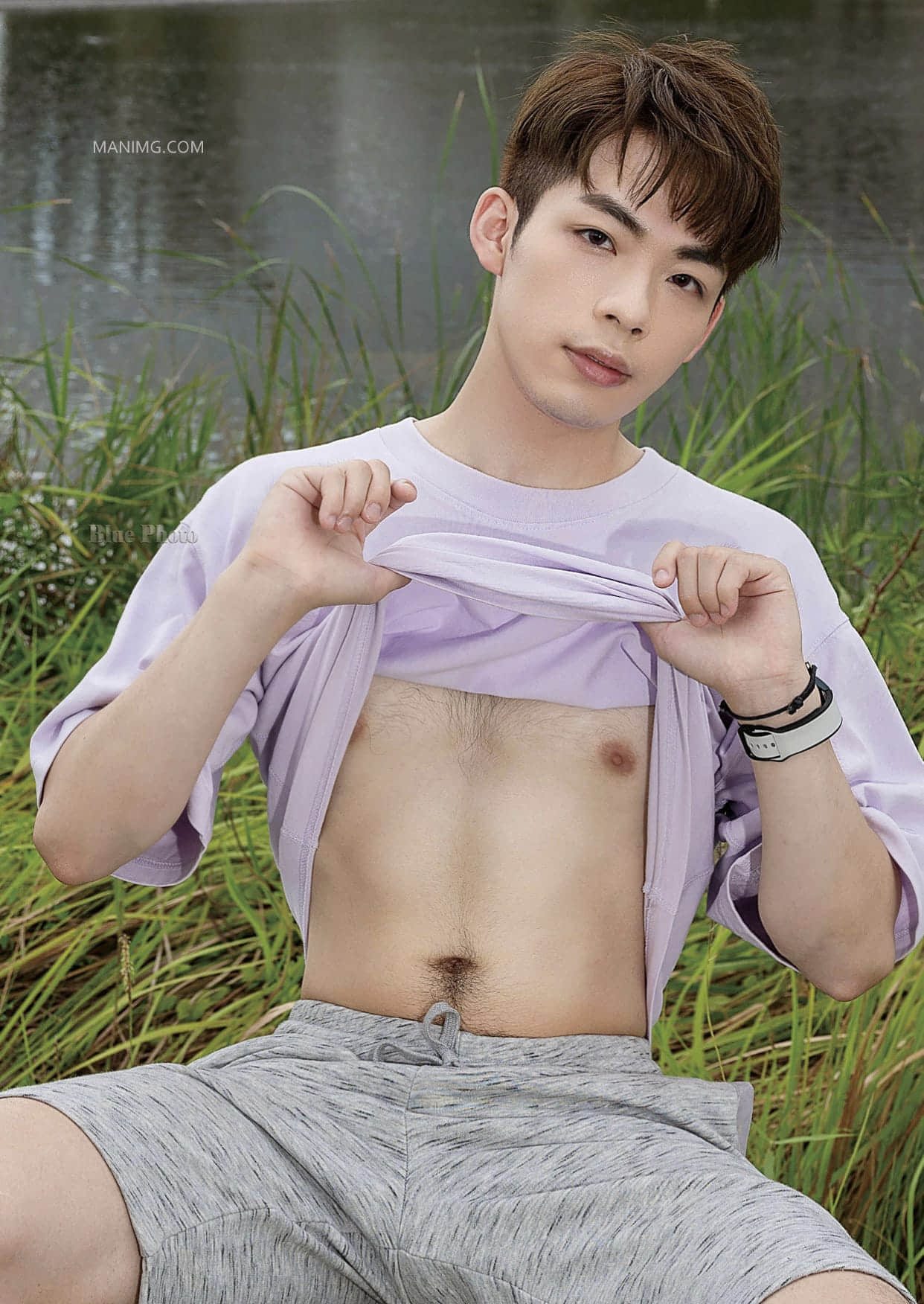 Bluephoto 藍攝 No.277 鄰家大男生裸噴嘗試 又成-NICEGAY