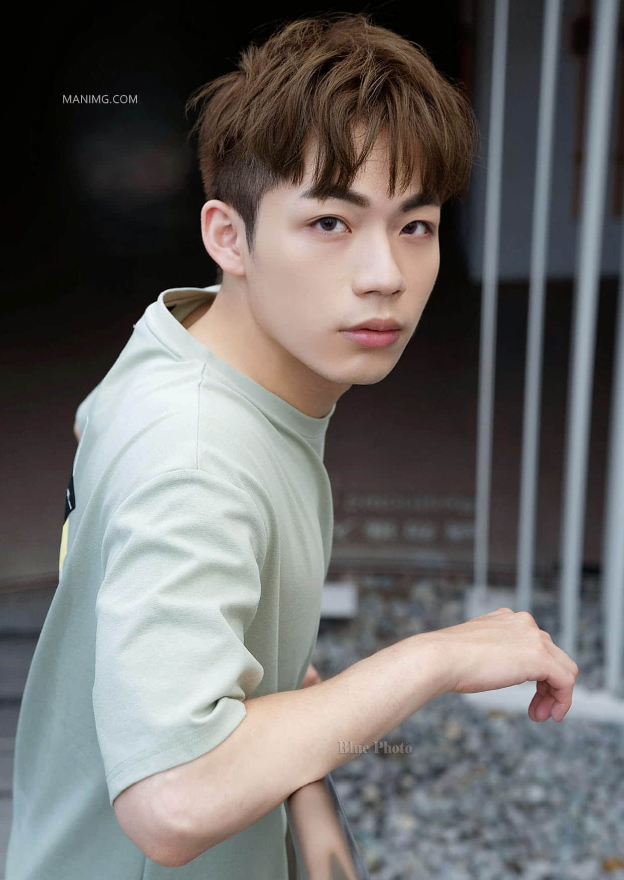 Bluephoto 藍攝 No.277 鄰家大男生裸噴嘗試 又成-NICEGAY