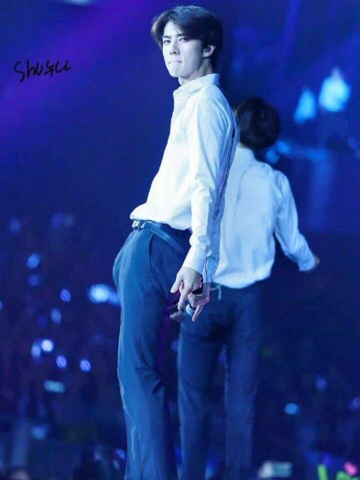 隊友伯賢認證:「他真的很雄偉!」 韓國天團 EXO 吳世勳的「大包」合輯!-NICEGAY
