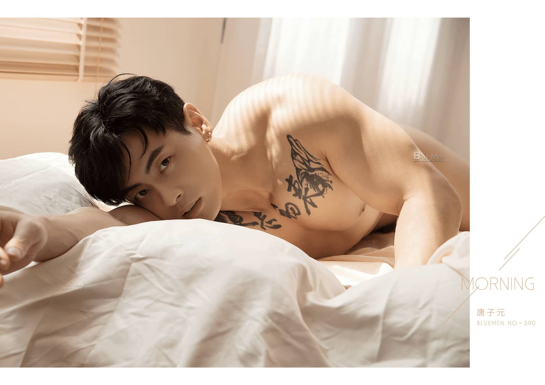 BLUEMEN 藍男色 NO.390 聖誕猛男全裸驚喜 唐子元-NICEGAY