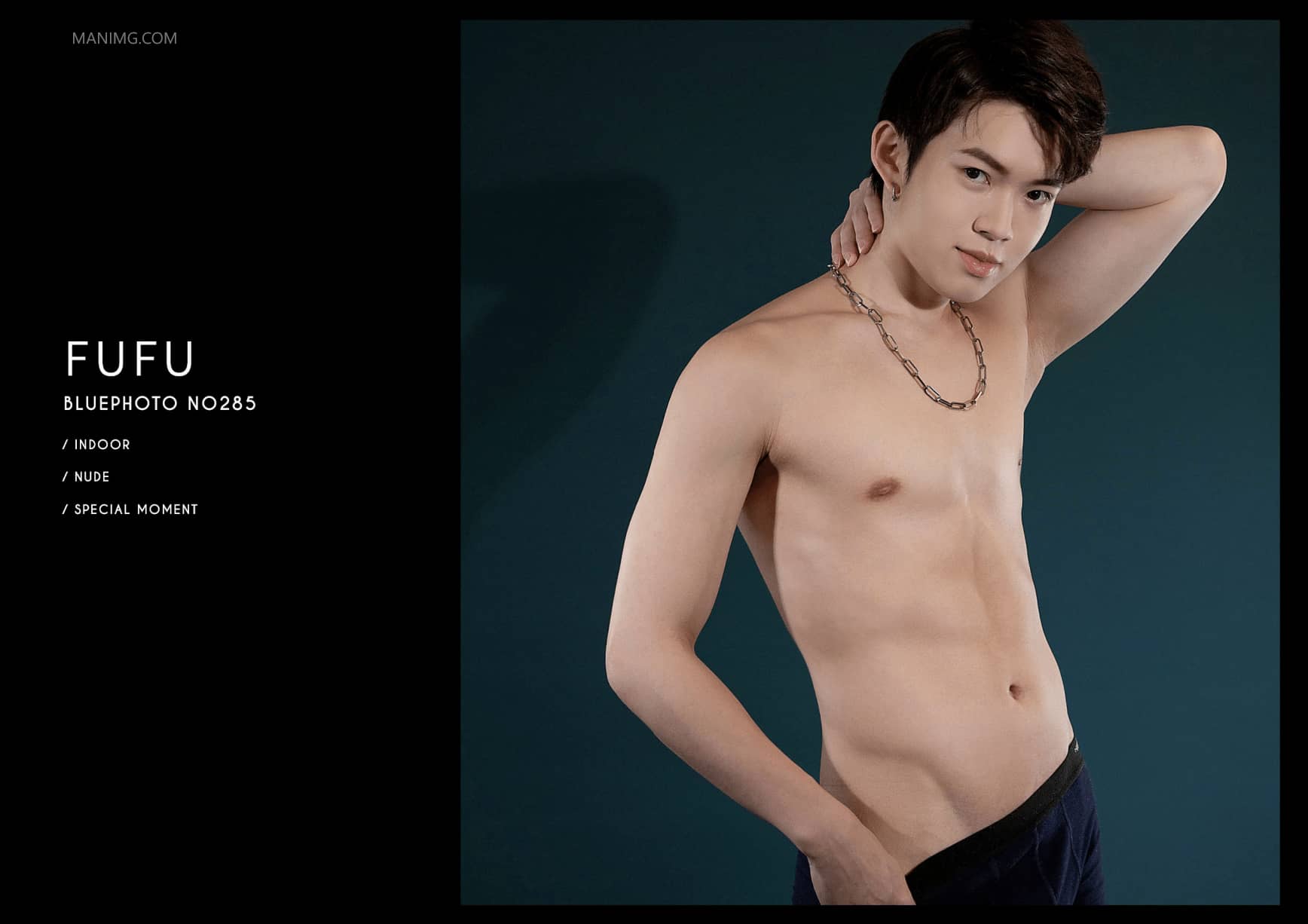 Bluephoto 藍攝 No.285 成年禮寫真 可愛男孩-FUFU 野外射出-NICEGAY