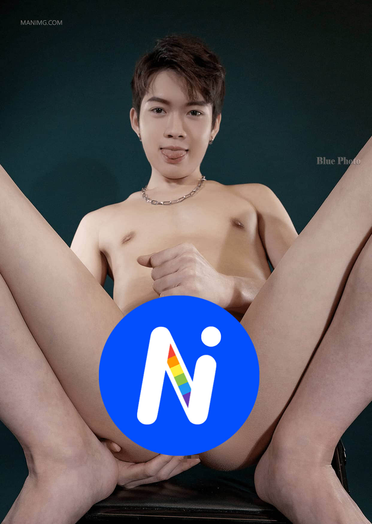 Bluephoto 藍攝 No.285 成年禮寫真 可愛男孩-FUFU 野外射出-NICEGAY