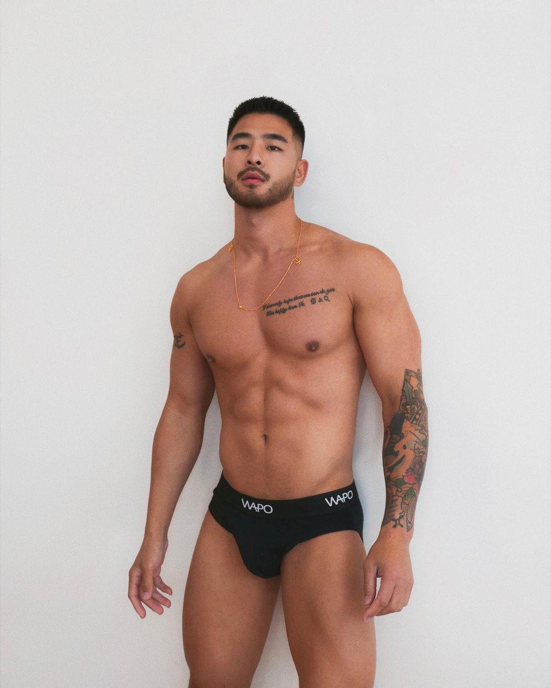 週一品肌肉|鋼管舞男一躍成國際模特! 德國亞裔男模 :Harry Fang -NICEGAY