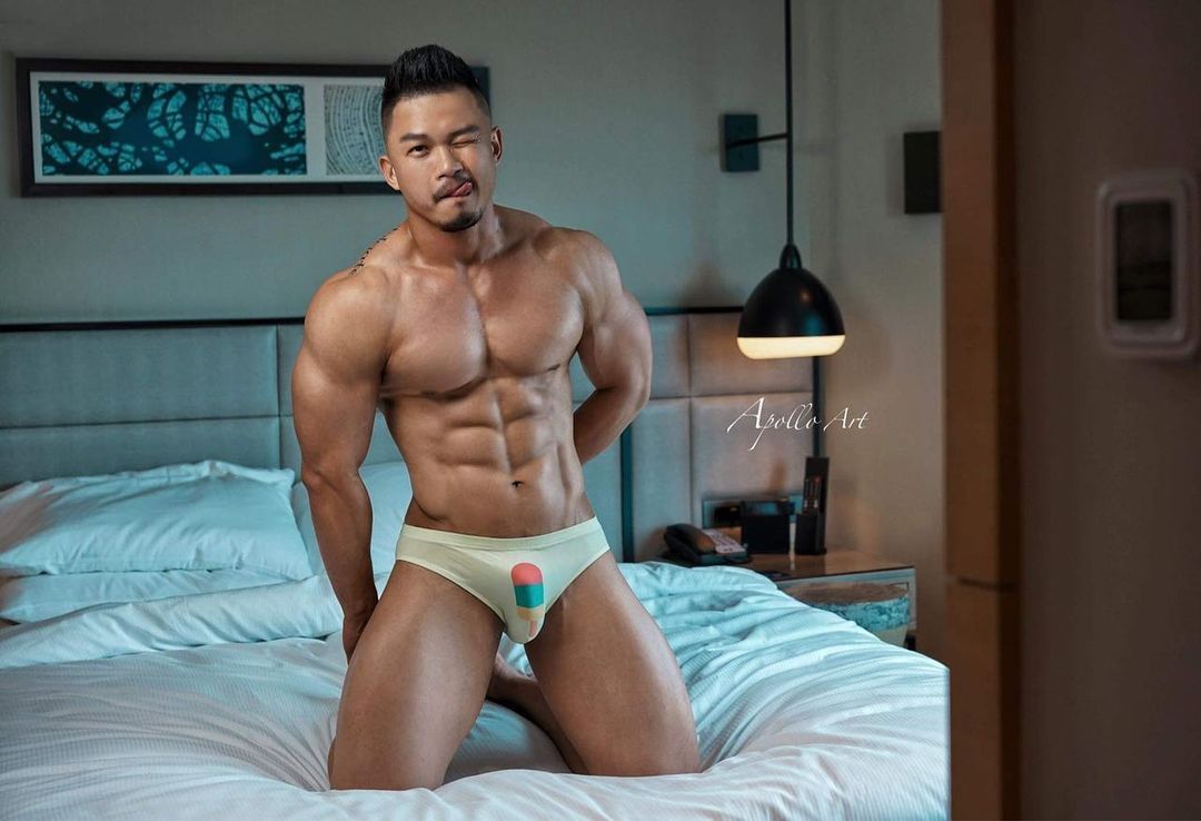 週一品肌肉|超欠抱的厚實身材! 馬來西亞壯熊:LeongJiunn Tey-NICEGAY