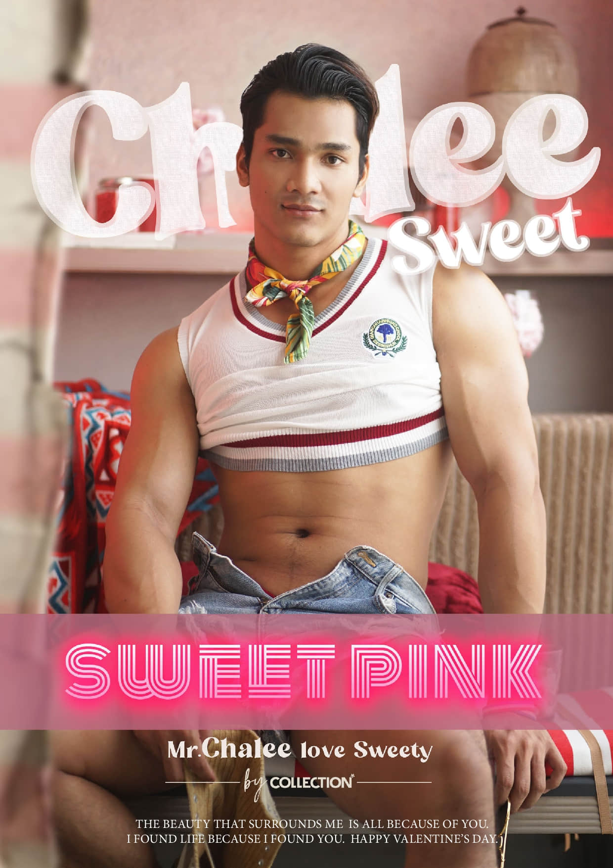 CHALEE by Collection Magazine Sweet Pink-NICEGAY