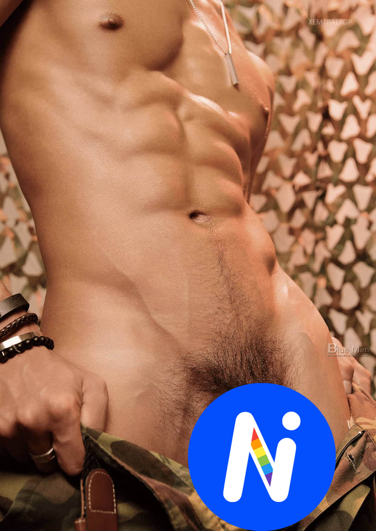 BLUEMEN 藍男色 NO.400 迷彩制服的絕對服從 哲哲-NICEGAY