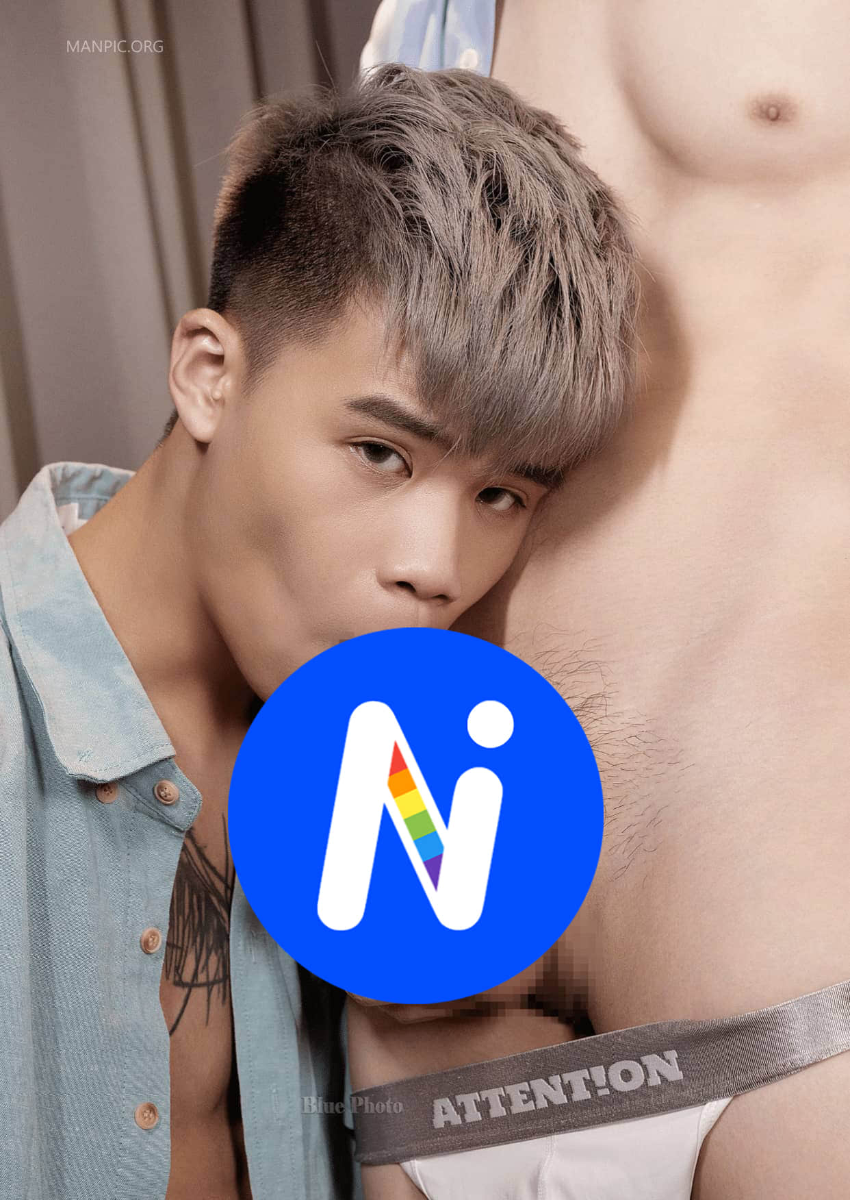 Bluephoto 藍攝 No.295 陽剛男孩硬挺直入 小狄&偉偉-NICEGAY