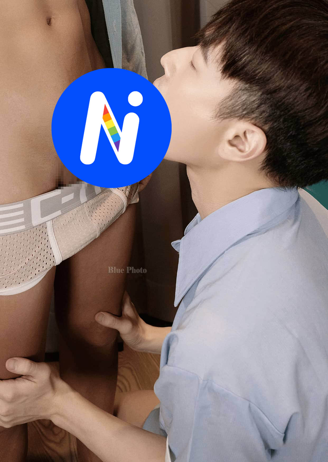 Bluephoto 藍攝 No.295 陽剛男孩硬挺直入 小狄&偉偉-NICEGAY