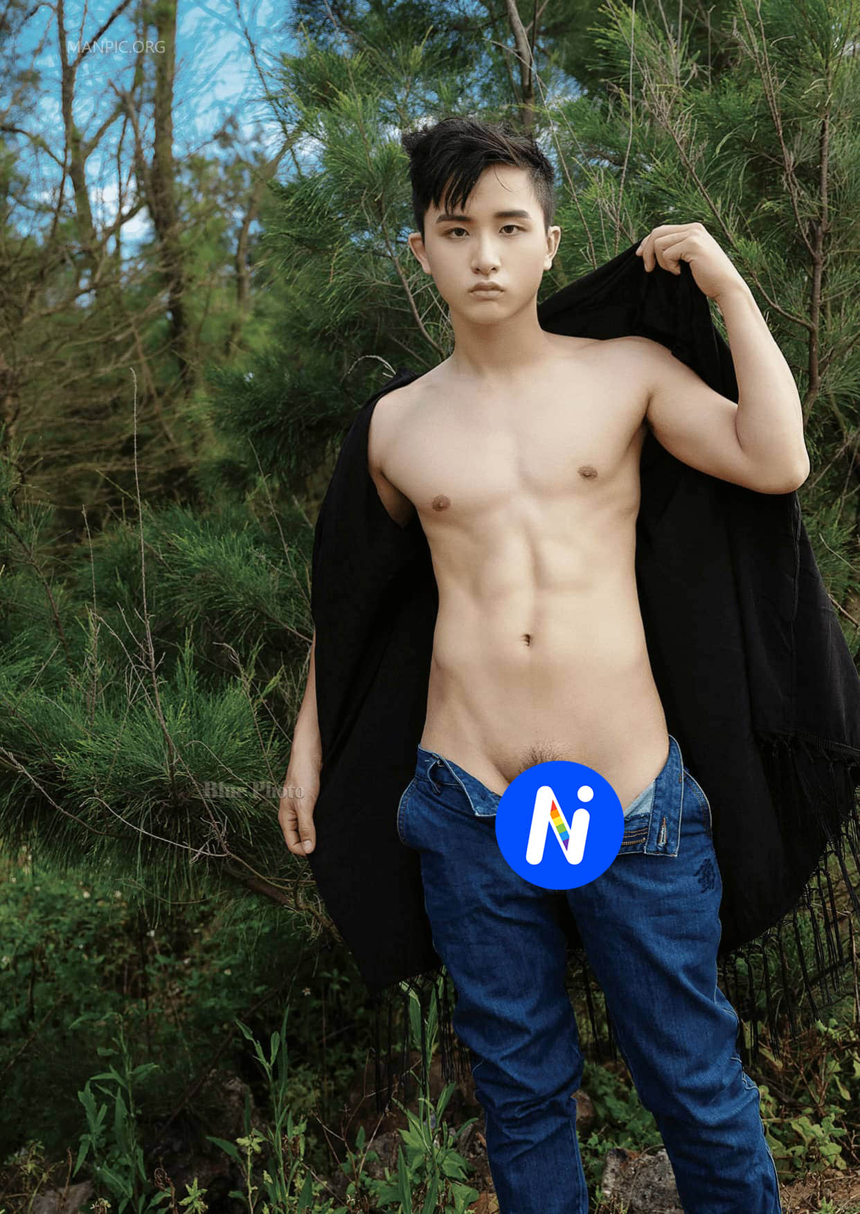 Bluephoto 藍攝 No.303 深夜西裝極限 控 射 羅恩-NICEGAY
