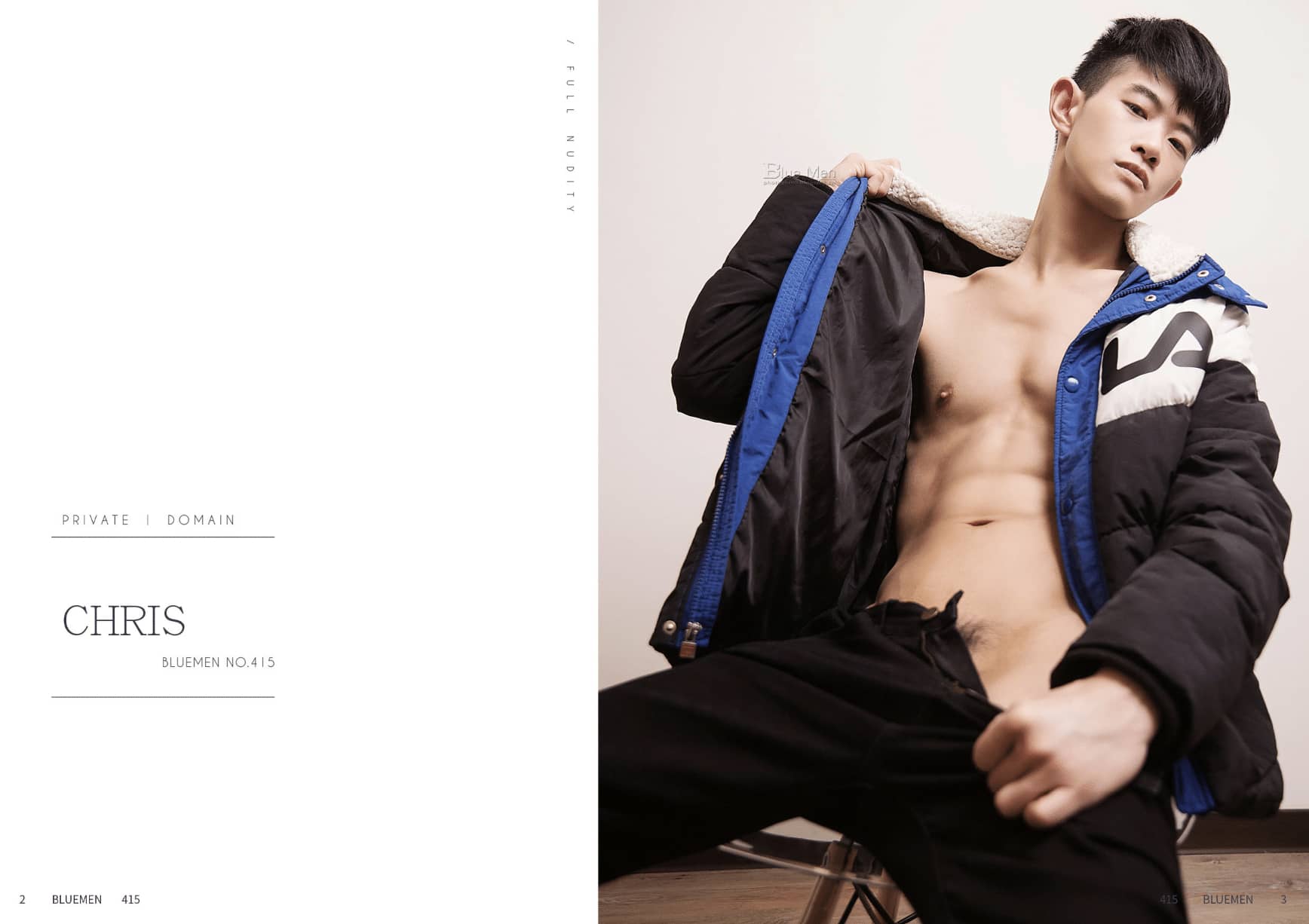 BLUEMEN 藍男色 NO.415 VodkaBoy變身體育壞男孩- Chris-NICEGAY