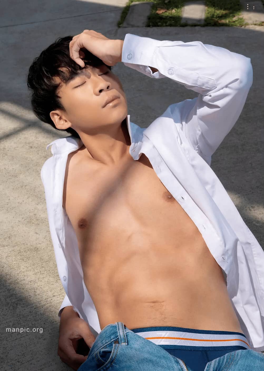 Bluephoto 藍攝 No.318 男大生的暑期寫真 小樂-NICEGAY