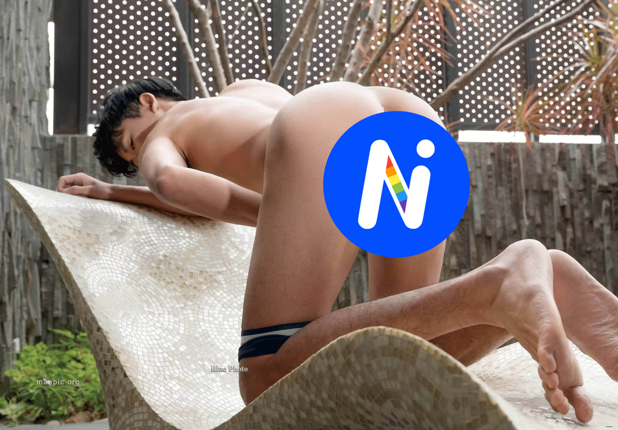 Bluephoto 藍攝 No.318 男大生的暑期寫真 小樂-NICEGAY